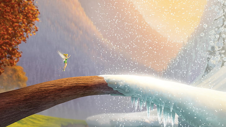 Tinker Bell-Secret of the Wings Movie HD Desktop W.., Tinker Bell illustration, HD wallpaper
