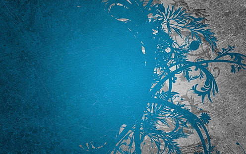 blaues und graues Gewebe, Beschaffenheit, Hintergrund, Muster, Linie, HD-Hintergrundbild HD wallpaper