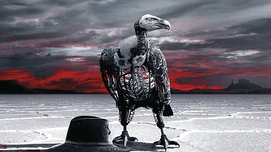 Westworld, serial TV, robot, HBO, fiksi ilmiah, Wallpaper HD HD wallpaper