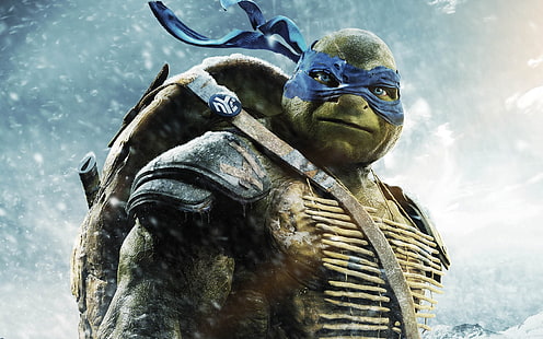 2014 Teenage Mutant Ninja Turtles, Leo, 2014, Teenage, Mutant, Ninja, Turtles, Leo, HD wallpaper HD wallpaper