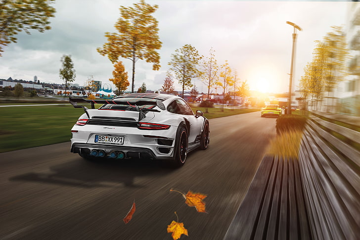 TechArt, Porsche 911 Turbo S GTStreet R, Fondo de pantalla HD