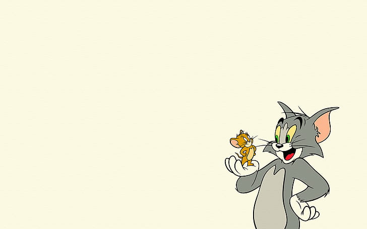 Tom et Jerry, dessins animés, souris, chat, ami, comédie, enfants Tom & Jerry, Tom et Jerry, dessins animés, souris, chat, ami, comédie, Fond d'écran HD