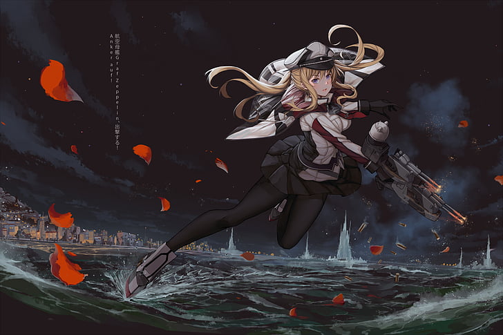 Anime, Kantai Collection, Graf Zeppelin (Kancolle), HD wallpaper