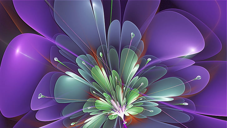 abstract, design, wallpaper, graphic, art, purple, pattern, shape, fractal, color, light, backdrop, pink, generated, decoration, texture, artistic, colorful, render, curve, lilac, digital, futuristic, lines, motion, modern, ornament, violet, fantasy, style, space, template, drawing, geometric, blur, graphics, flower, backgrounds, floral, shiny, HD wallpaper