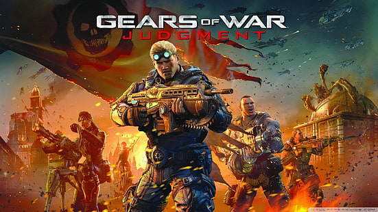 Gears of War, 비디오 게임, Gears of War : 심판, HD 배경 화면 HD wallpaper
