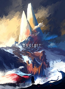 Duelist game digital wallpaper, Duelyst, Fondo de pantalla HD HD wallpaper