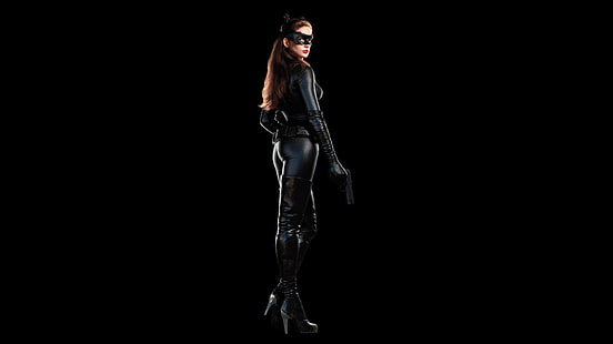Batman, The Dark Knight Rises, Anne Hathaway, Catwoman, Selina Kyle, HD tapet HD wallpaper
