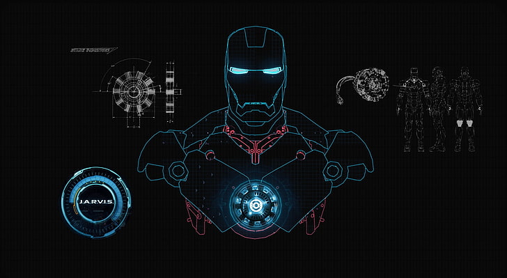 아이언 맨 HD 배경 화면, Marvel Iron Man illustration, 게임, Gears Of War, 게임, HD 배경 화면