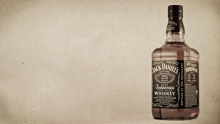 alcohol, bottle, daniel 039 s, jack, whiskey, HD wallpaper