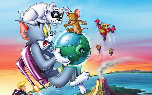 Tom And Jerry Spy Quest Skrivbordsunderlägg Bakgrunder Gratis nedladdning 2560 × 1600, HD tapet HD wallpaper