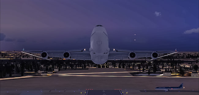 Boeing, Boeing 747, flygplan, moln, HD tapet HD wallpaper