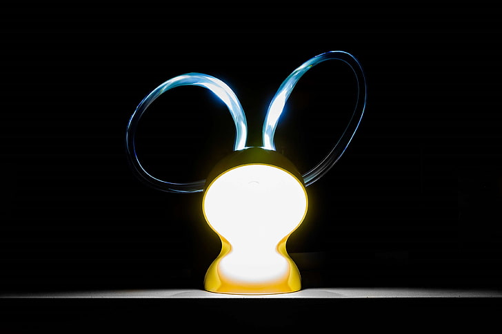 ampoule, brille, bulb, bunny, lamp, lampe, lapin, light, lightpainting, lumiere, night, rond, round, shine, HD wallpaper