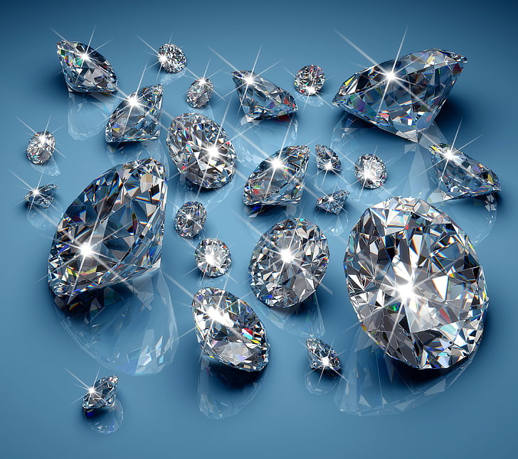 Cristal claro, diamantes, brillo, brillante, brillo, brillo, jem, Fondo de  pantalla HD | Wallpaperbetter