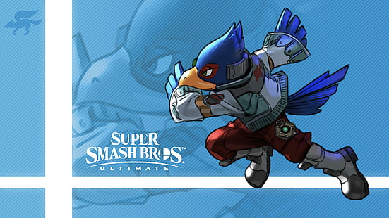 Видеоигра, Super Smash Bros. Ultimate, Falco Lombardi, HD обои HD wallpaper
