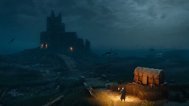 videospel, The Witcher 3: Wild Hunt, The Witcher, HD tapet