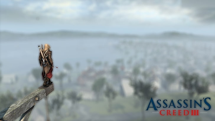 Fondo de pantalla de Assassin's Creed, Assassin's Creed, Connor Kenway, videojuegos, Assassin's Creed III, Fondo de pantalla HD