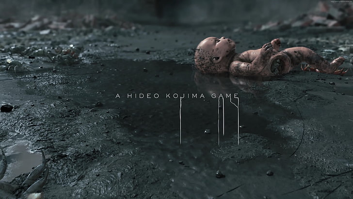 Mads Mikkelsen, Hideo Kojima, 4k, E3 2017, Death Stranding, zrzut ekranu, Tapety HD