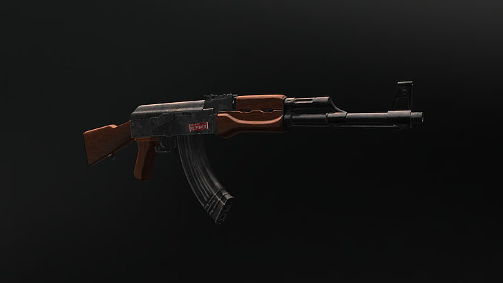 3D, AK-47, HD-Hintergrundbild