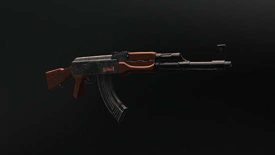 3D, AK-47, Tapety HD HD wallpaper
