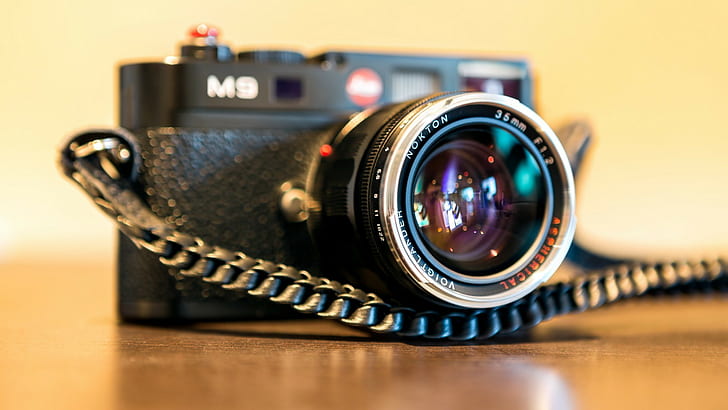 Leica, depth of field, camera, HD wallpaper