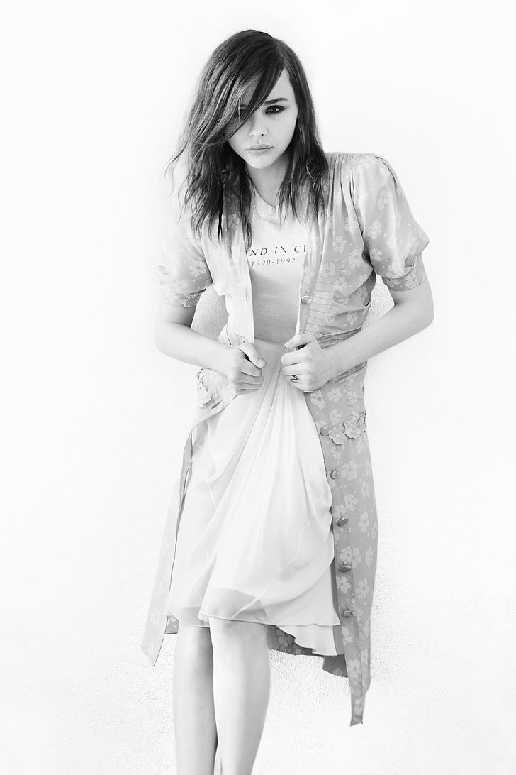 Chloe Grace Moretz, Wallpaper HD, wallpaper seluler