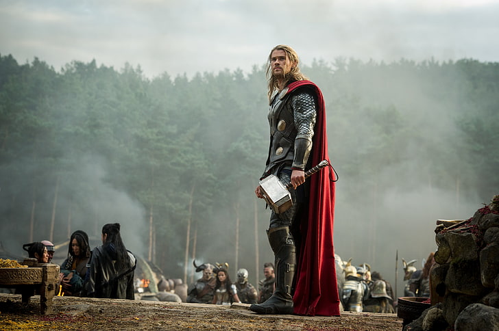 Thor: Ragnarok, 4K, Chris Hemsworth, HD tapet