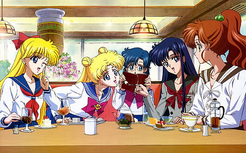 Sailor Moon Anime HD Desktop Wallpaper 10, personnages de Sailormoon, Fond d'écran HD HD wallpaper