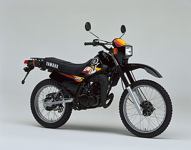 1999, dt125, motociclette, yamaha, Sfondo HD HD wallpaper