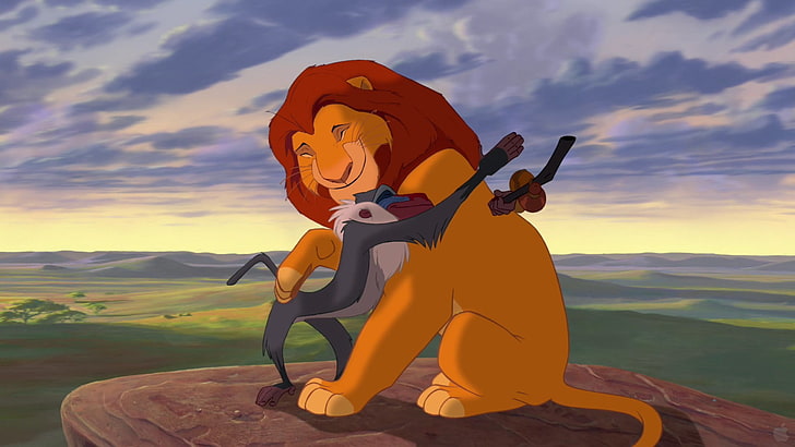 Photo du film Le Roi Lion, films, Le Roi Lion, Rafiki, Disney, Mufasa, films d'animation, Fond d'écran HD