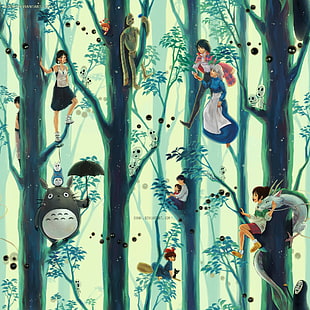 аниме, Studio Ghibli, HD тапет HD wallpaper