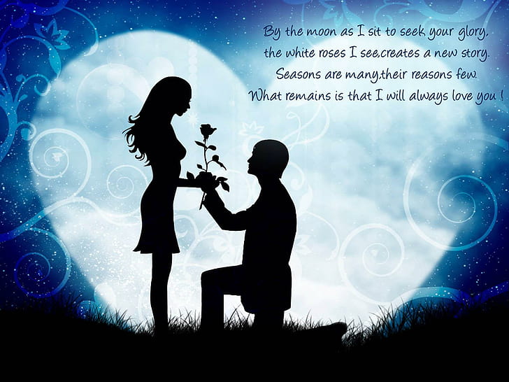 Romantic Couple With Quote High Quality, romantic couple, love, romantic, couple, with, quote, high, quality, HD wallpaper