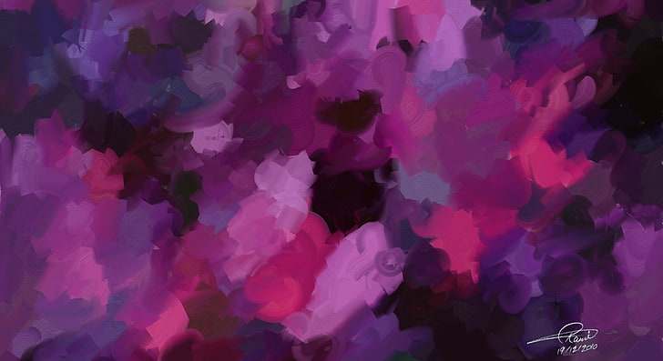 Purple Rain, abstract painting, Artistic, Drawings, Purple, Abstract, Rain, Artwork, Painting, iraq, Fondo de pantalla HD