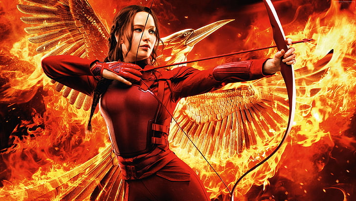 movie, Jennifer Lawrence, Best movies, Mockingjay - Part 2, The Hunger Games, HD wallpaper