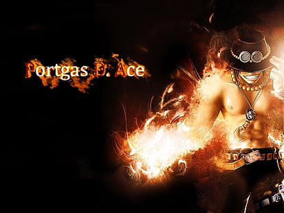 One Piece Portgas D. Ace цифровые обои, Portgas D. Ace, One Piece, HD обои HD wallpaper