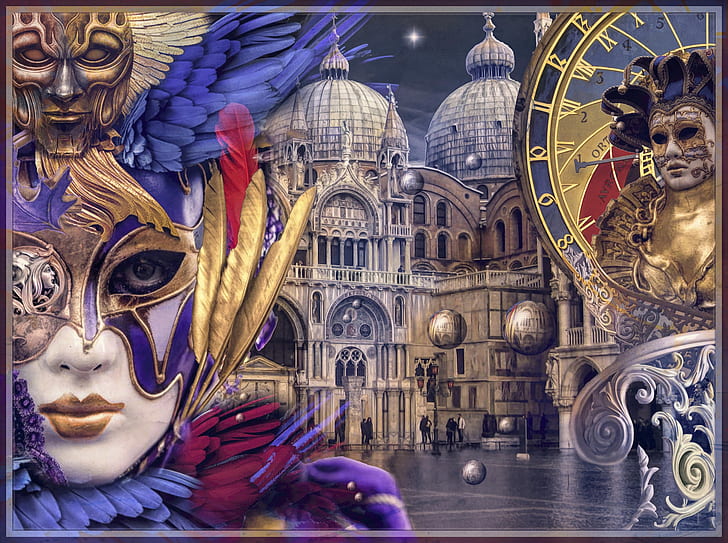 Carnaval de venecia HD fondos de pantalla descarga gratuita |  Wallpaperbetter