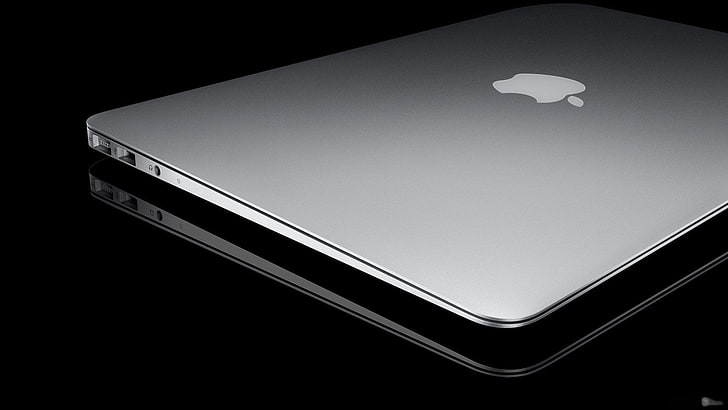 MacBook Air, maçã, macbook, laptop, sombra, HD papel de parede