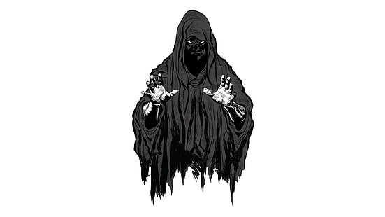 Grim Reaper noir illustration, Grim Reaper, Fond d'écran HD HD wallpaper