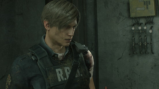 Resident Evil, Resident Evil 2 (2019), Leon S. Kennedy, Video Game, HD wallpaper HD wallpaper