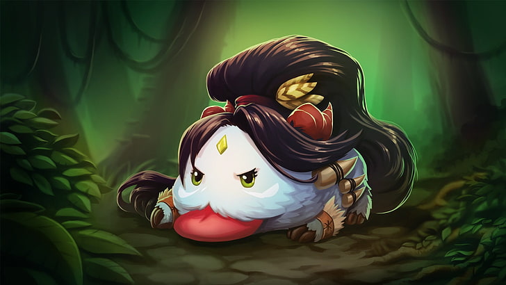 League of Legends, Poro, Nidalee (League of Legends), Tapety HD