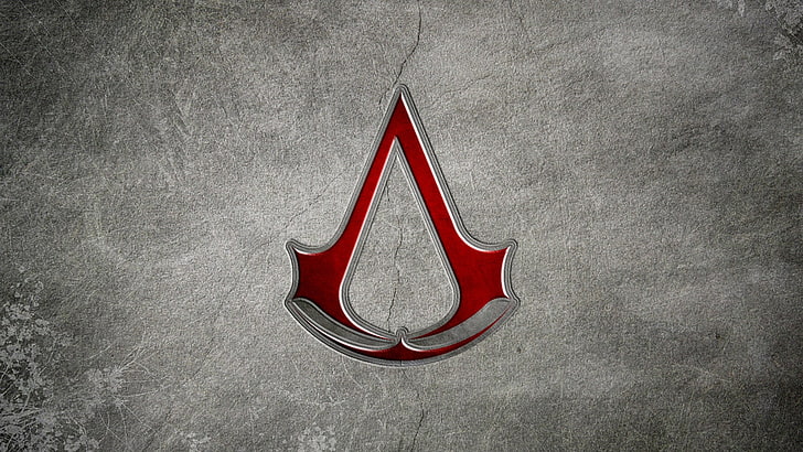 Assassin's Creed logosu, Assassin's Creed, logosu, video oyunları, HD masaüstü duvar kağıdı