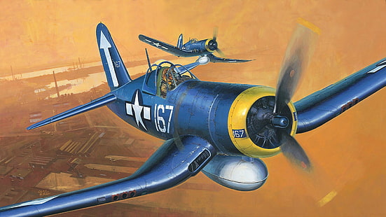 Militärflugzeuge, Vought F4U Corsair, HD-Hintergrundbild HD wallpaper