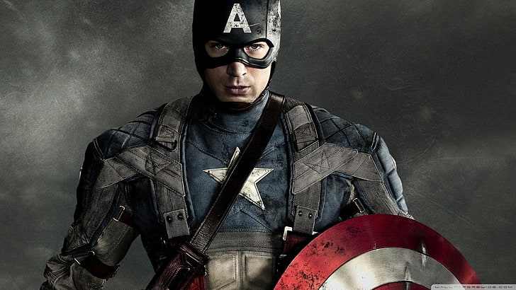 Капитан Америка, Капитан Америка: Първият отмъстител, Крис Евънс, HD тапет