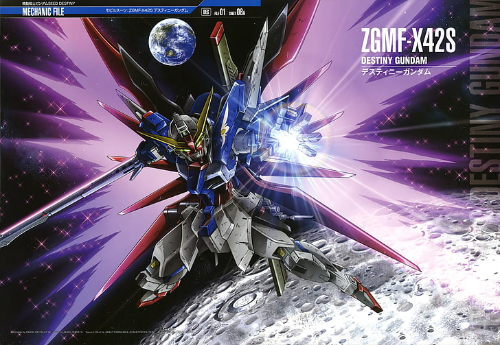 Mobile Suit Gundam Samen Schicksal, HD-Hintergrundbild