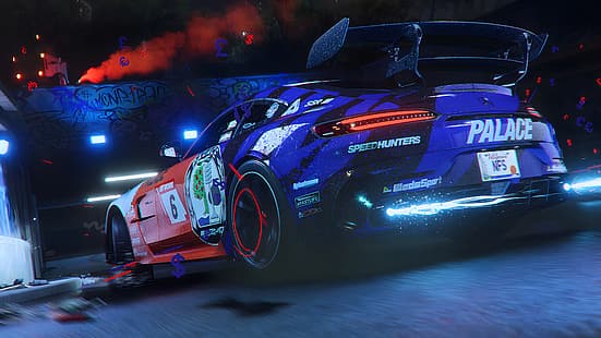 Need for speed Unbound, Need for Speed, 4K, Criterion Games, EA Games, coche, videojuegos, Fondo de pantalla HD HD wallpaper