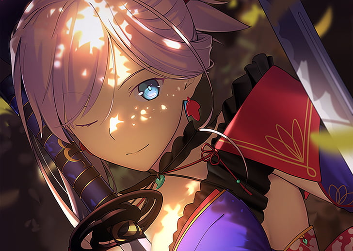 Fate Series, Fate/Grand Order, Musashi Miyamoto, HD wallpaper