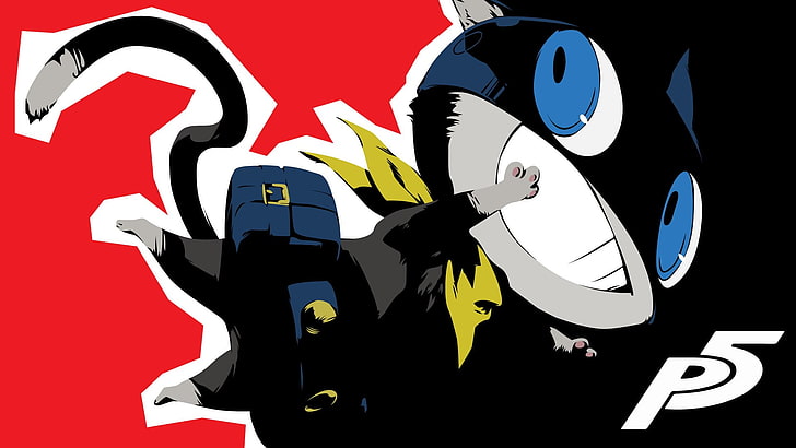 Persona, Persona 5, Morgana (Persona), Videogame, HD papel de parede