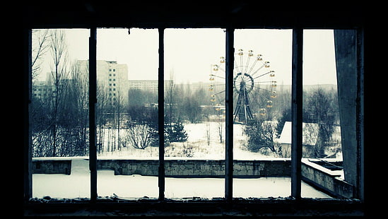 Чернобыль, Припять, Украина, HD обои HD wallpaper