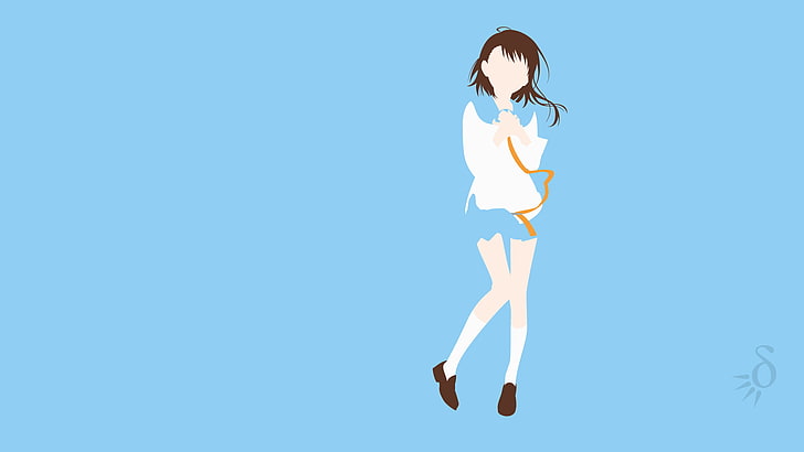 profile of woman illustration, Nisekoi, vector, Onodera Kosaki, anime vectors, anime girls, anime, วอลล์เปเปอร์ HD