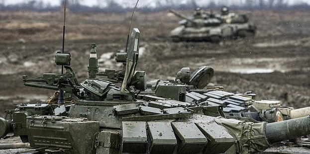 militer, tank, Tentara Rusia, lumpur, t-72, Wallpaper HD HD wallpaper