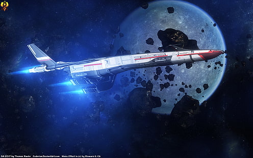 Mass Effect: Андромеда, Mass Effect, Инициатива Андромеды, Буря, HD обои HD wallpaper